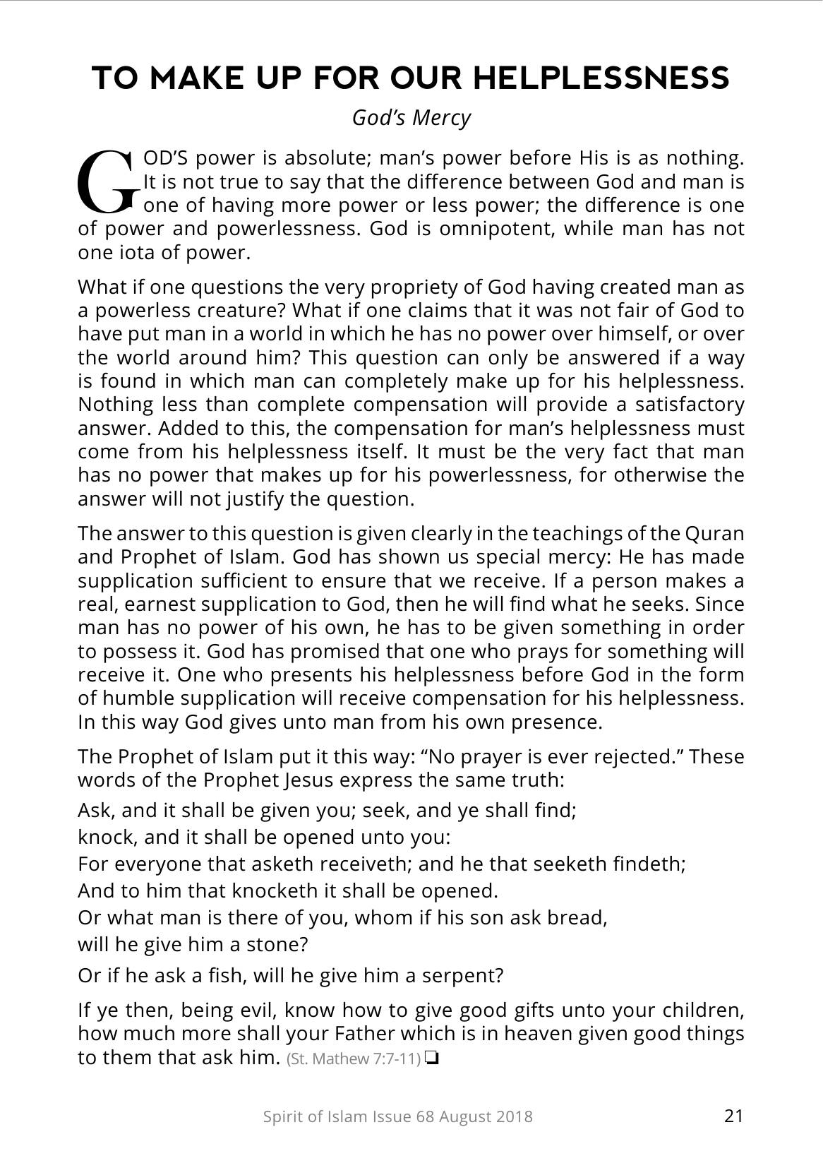 The printed page