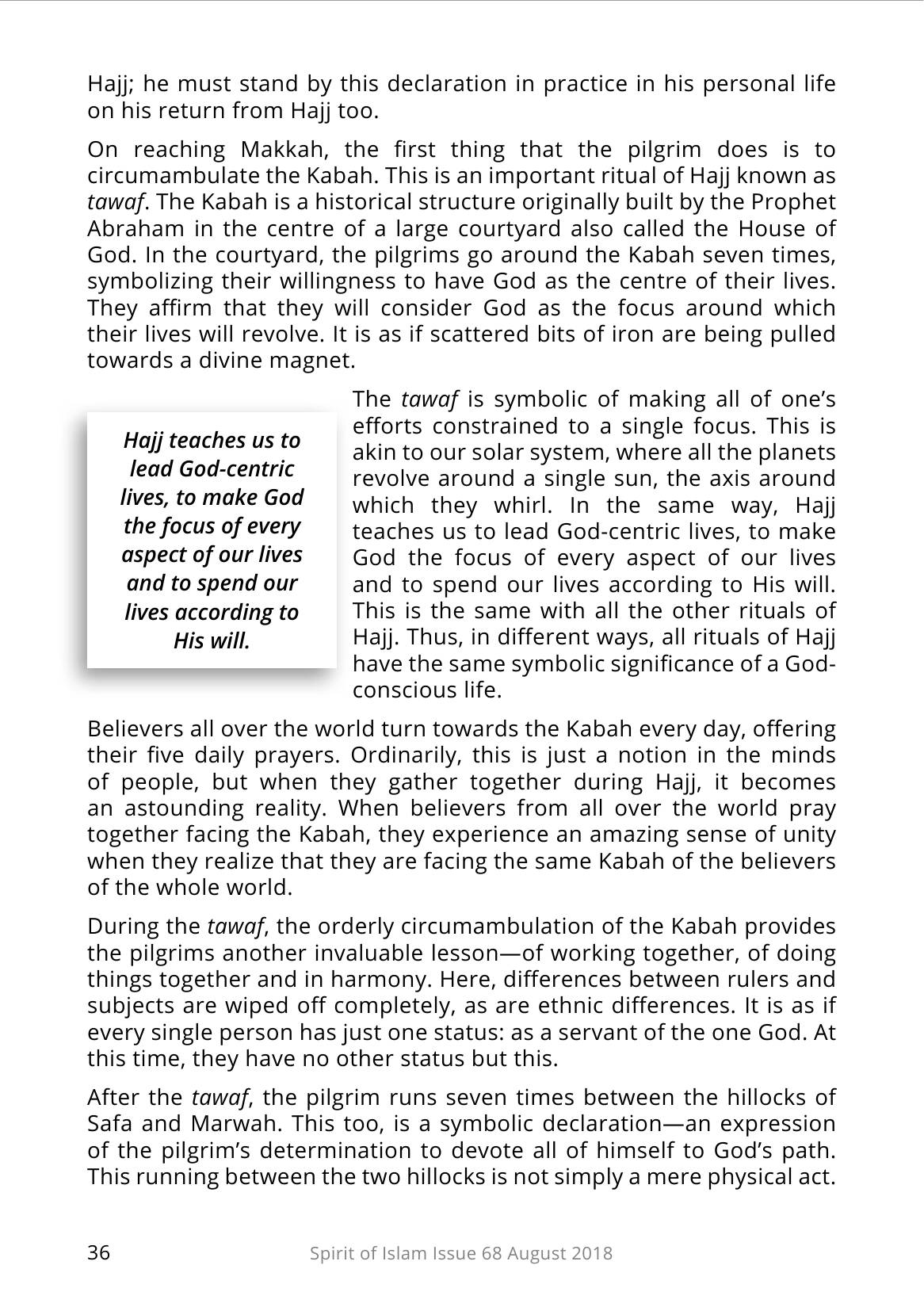 The printed page