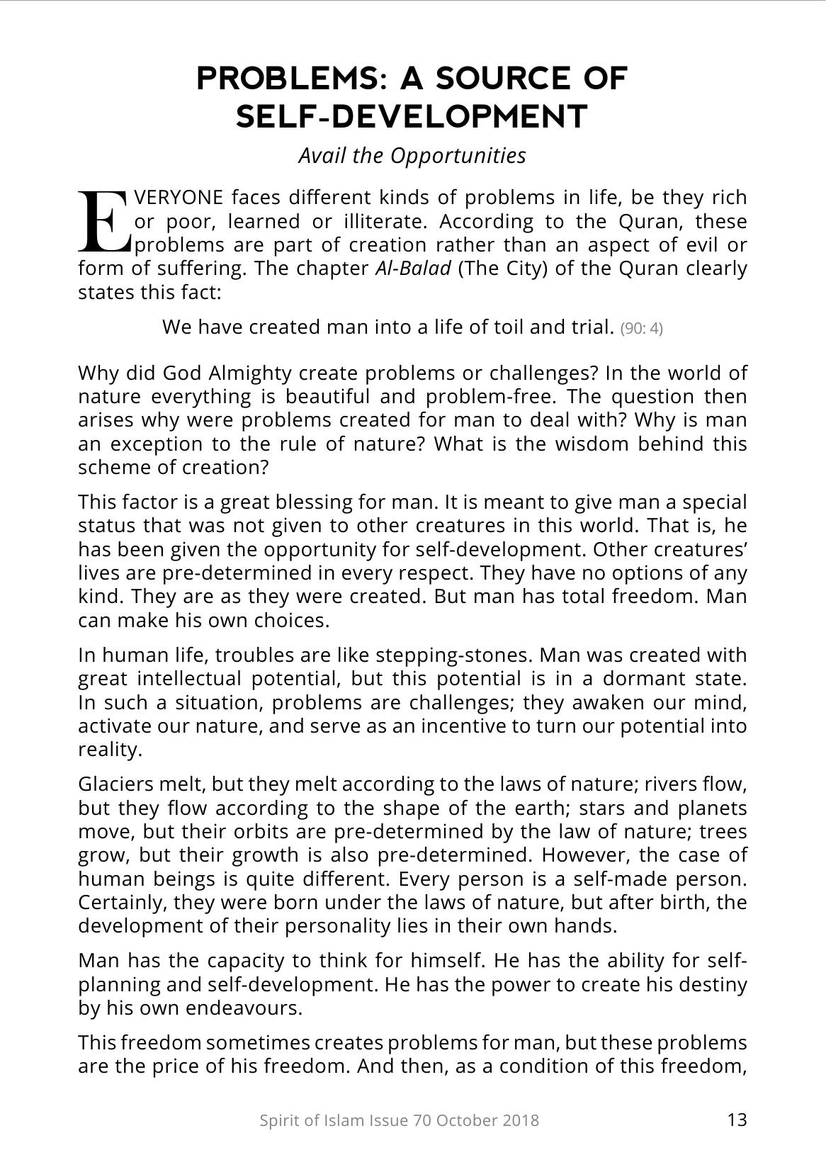 The printed page