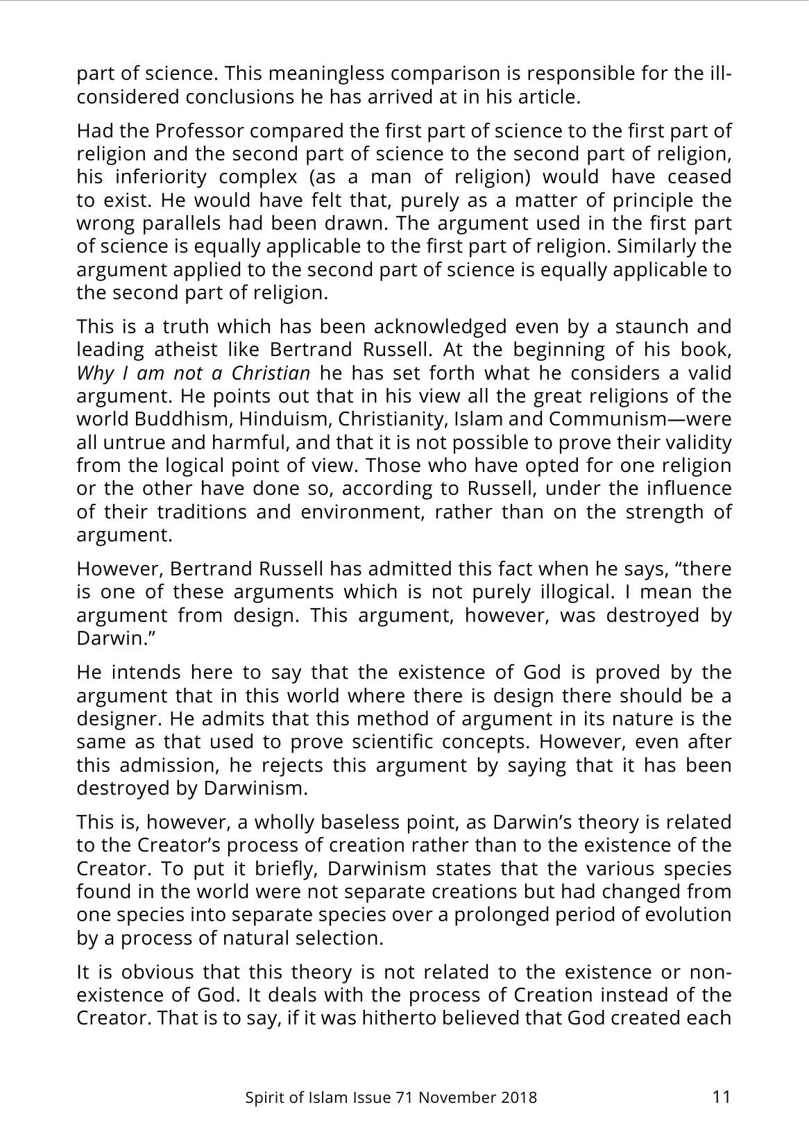 The printed page
