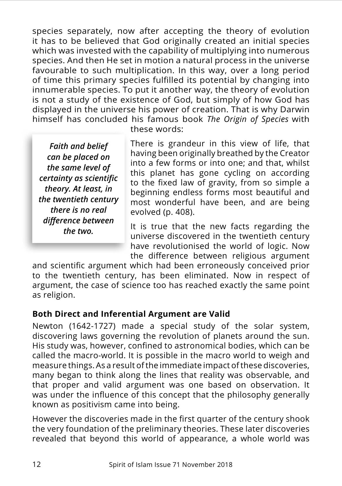 The printed page