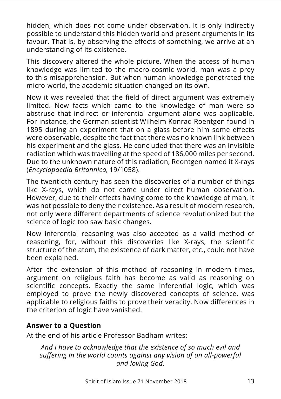 The printed page