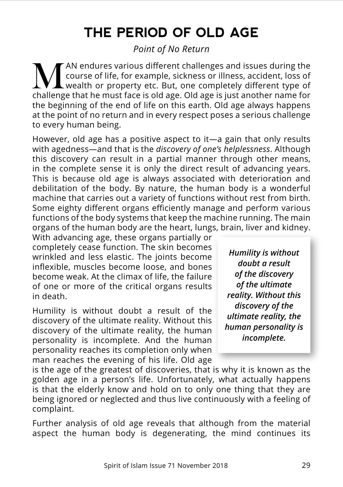 The printed page