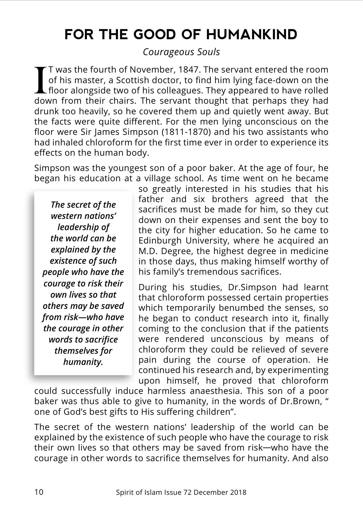 The printed page