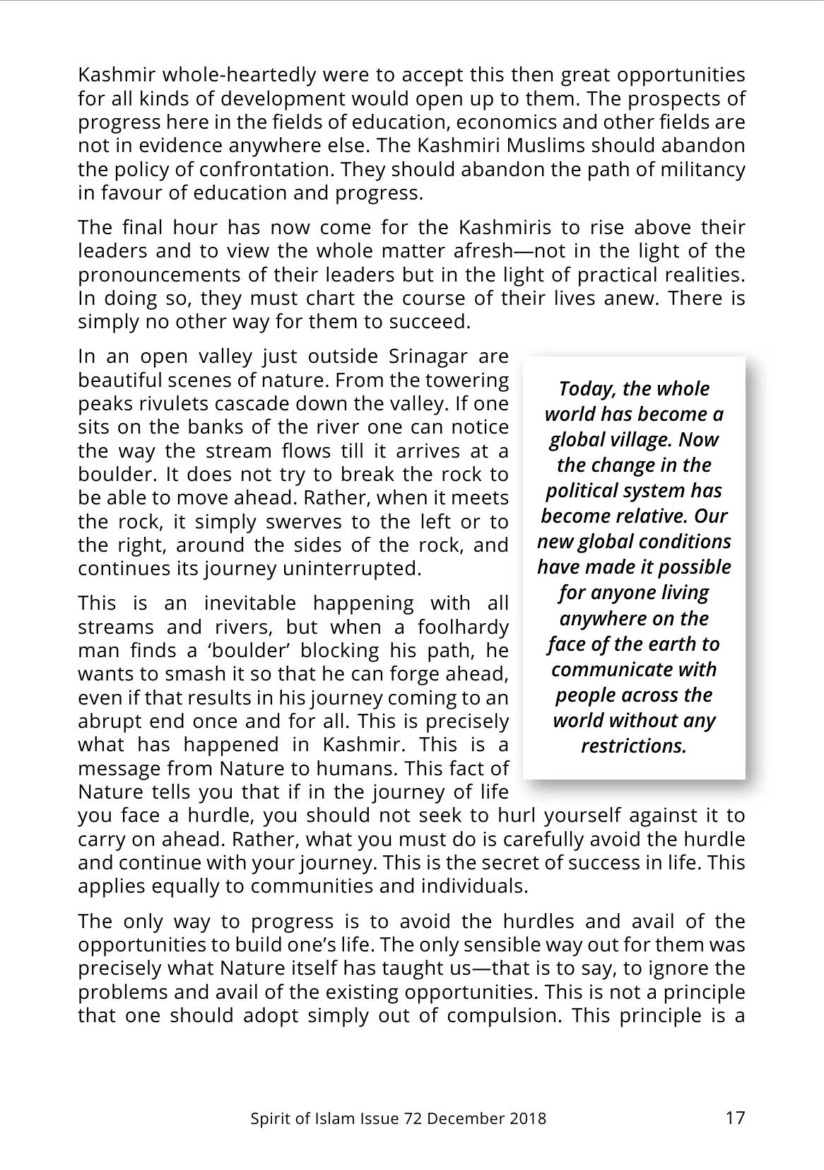 The printed page