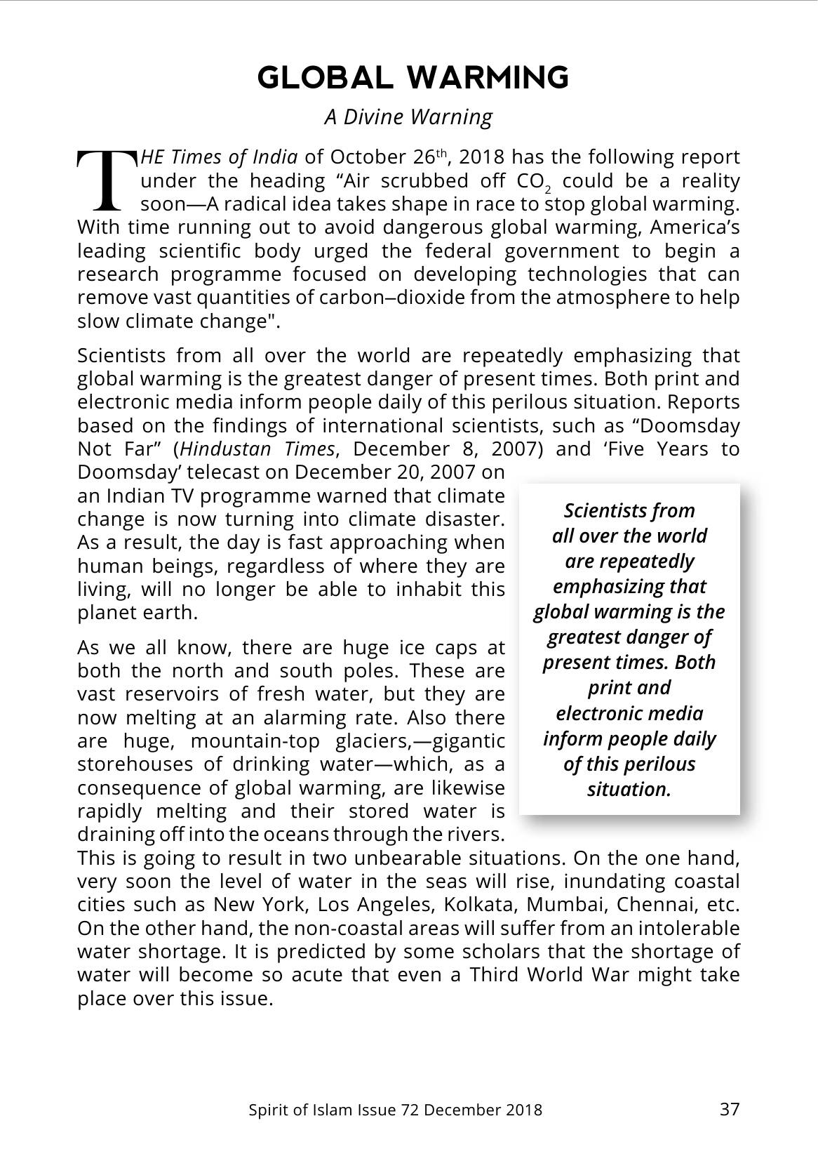 The printed page