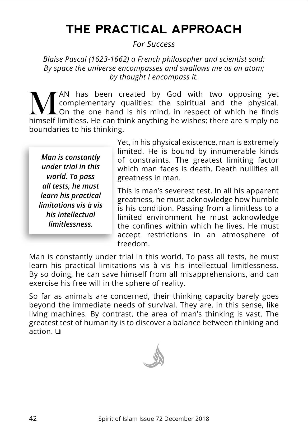 The printed page