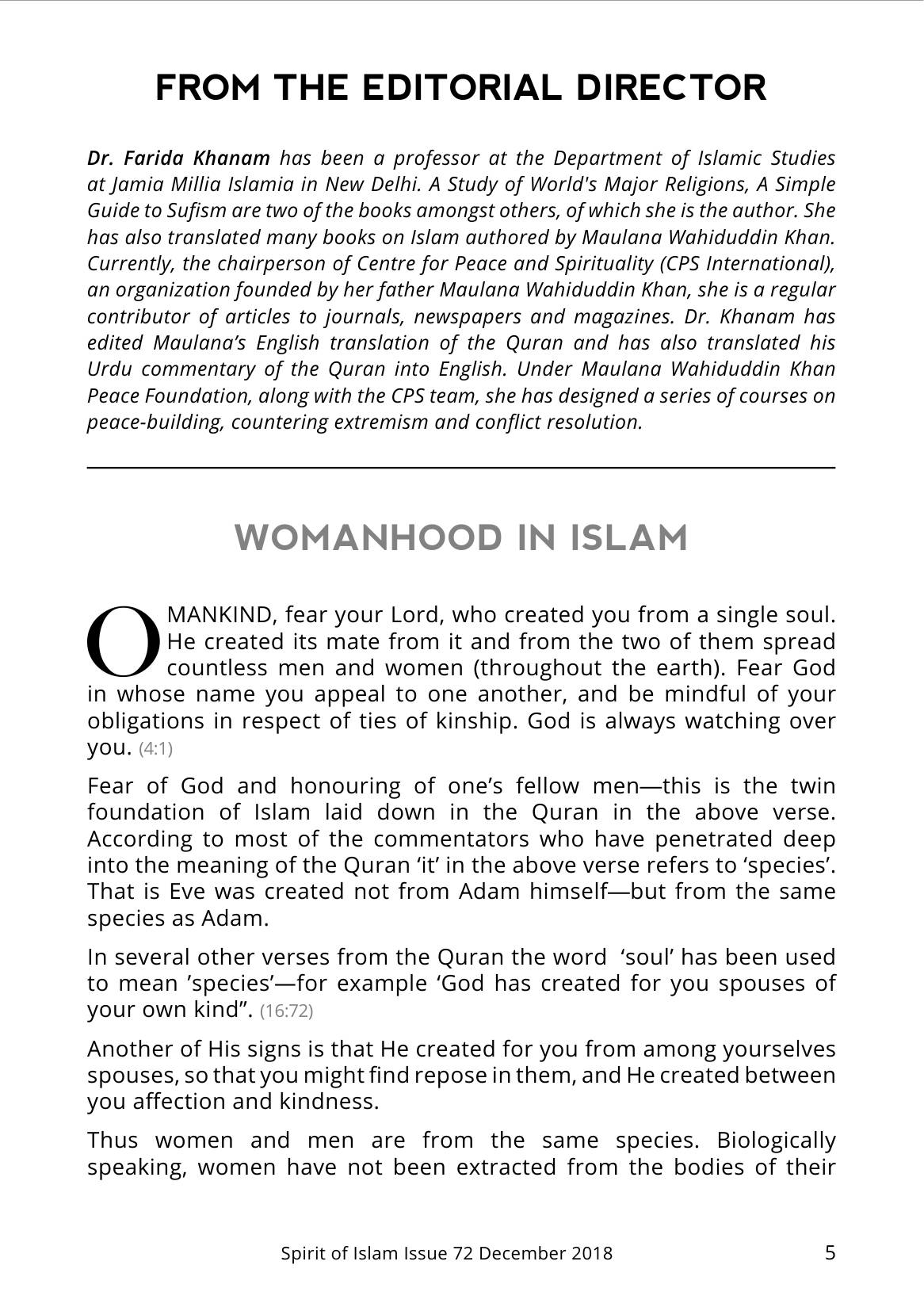 The printed page