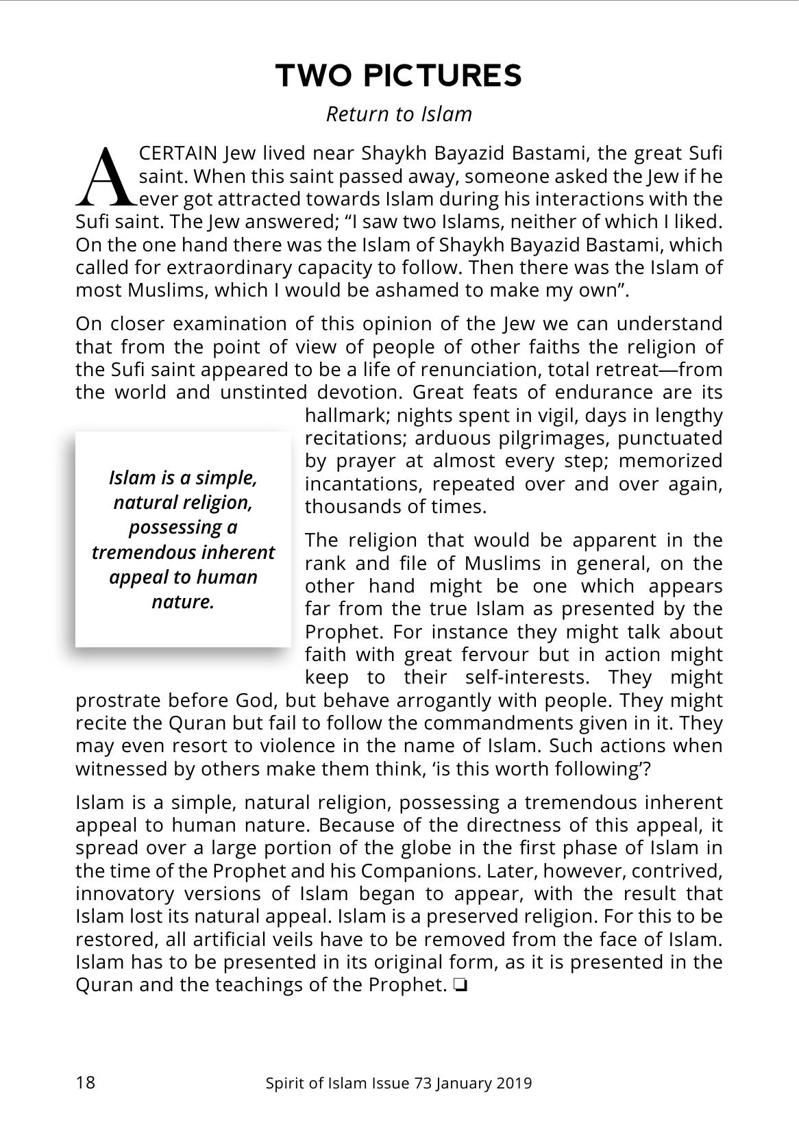 The printed page