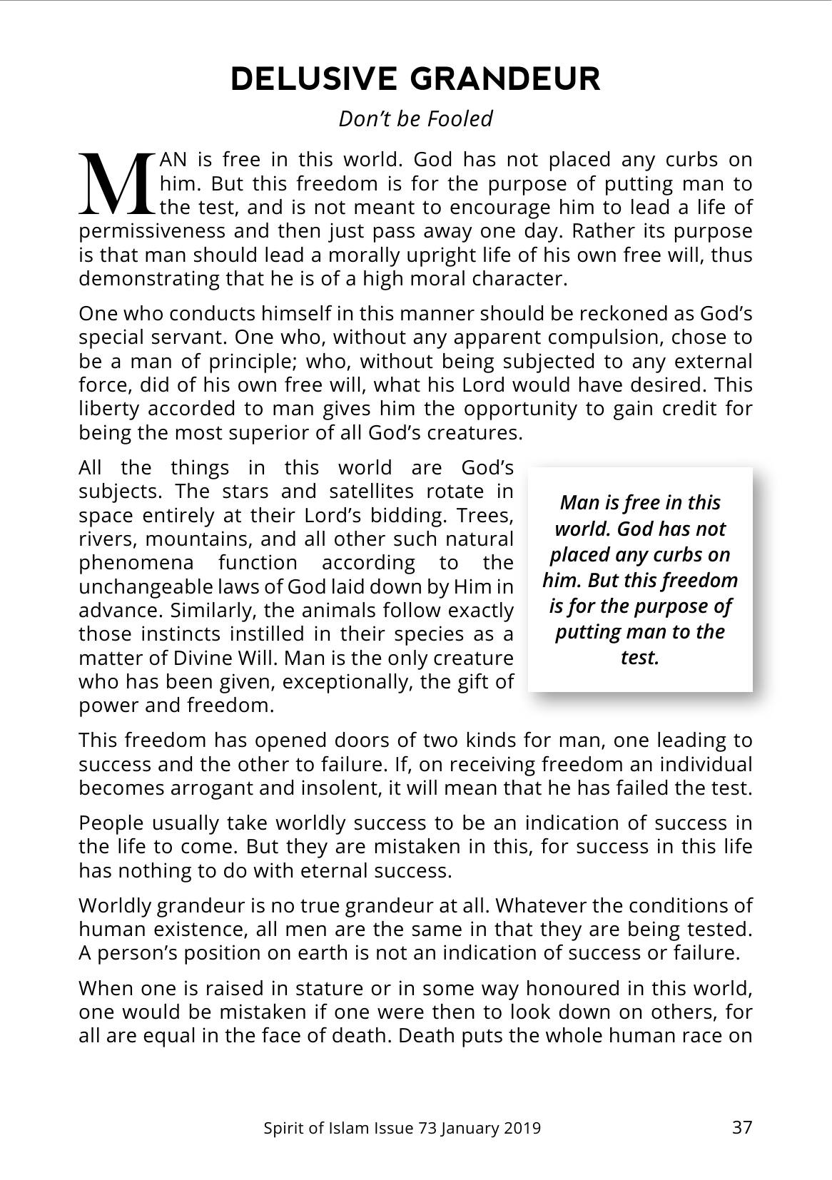 The printed page