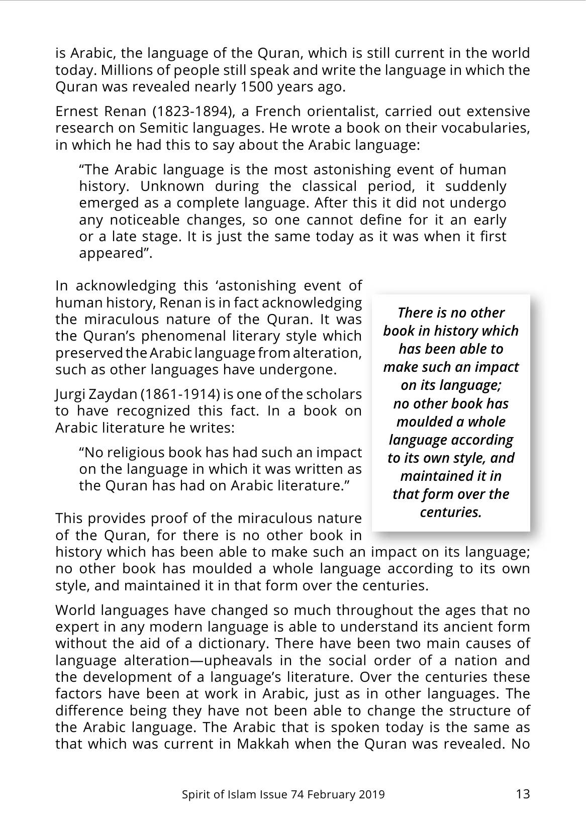 The printed page