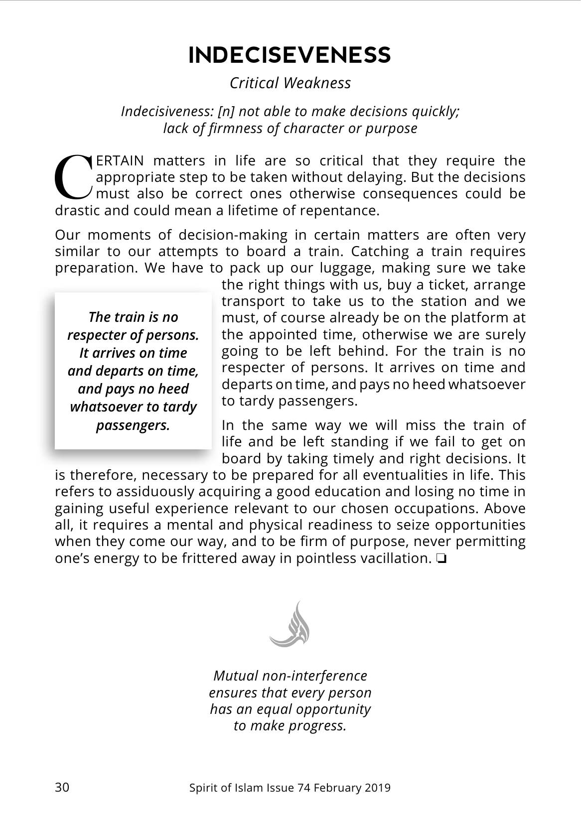 The printed page