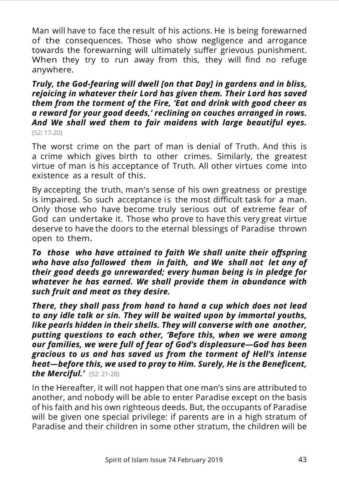 The printed page