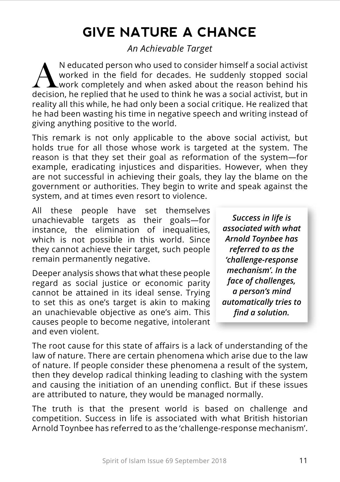 The printed page