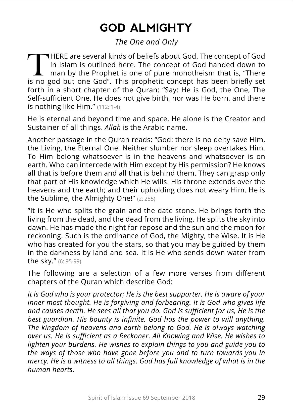 The printed page