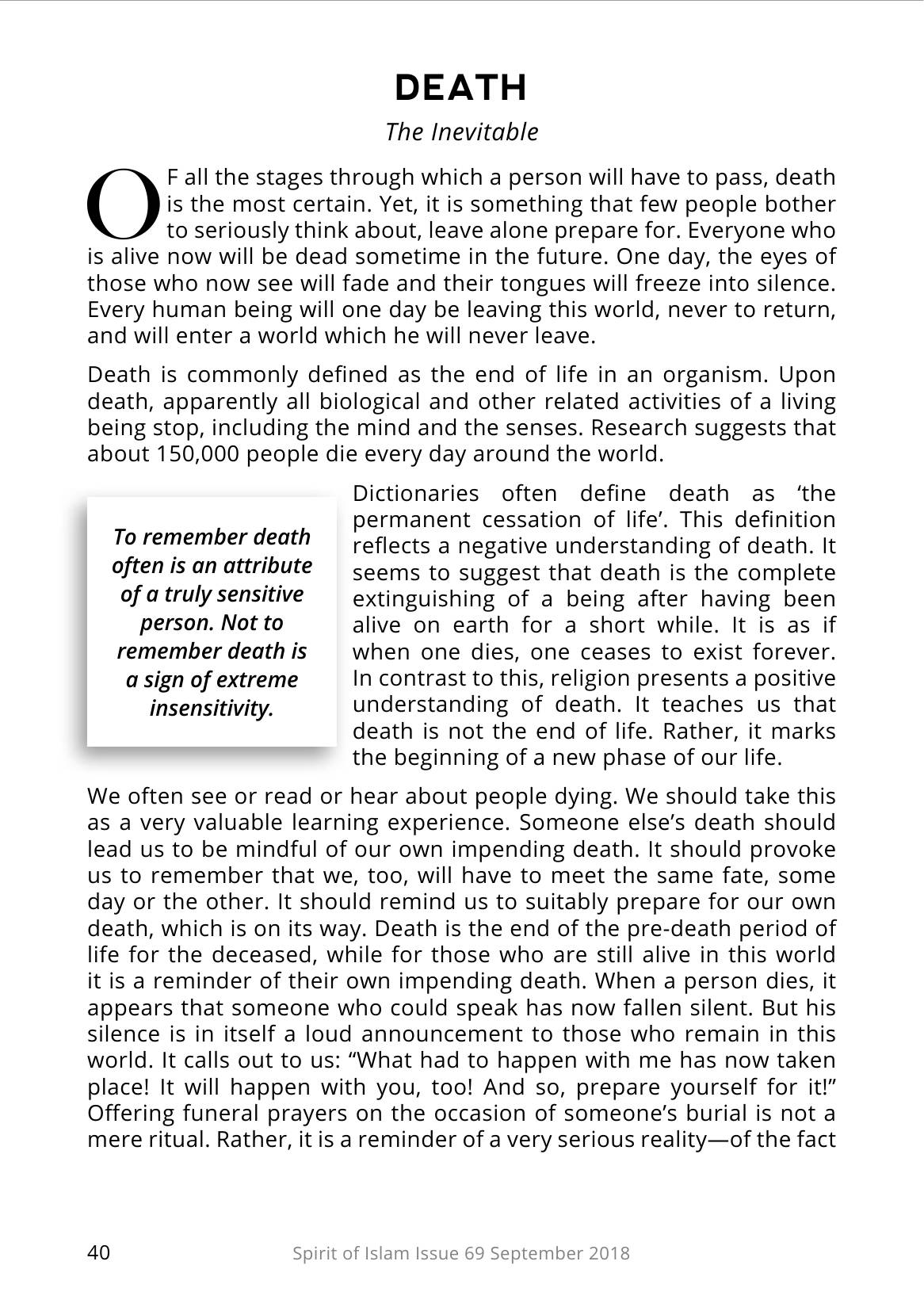 The printed page