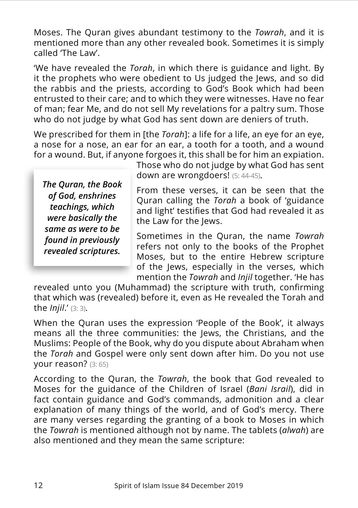 The printed page