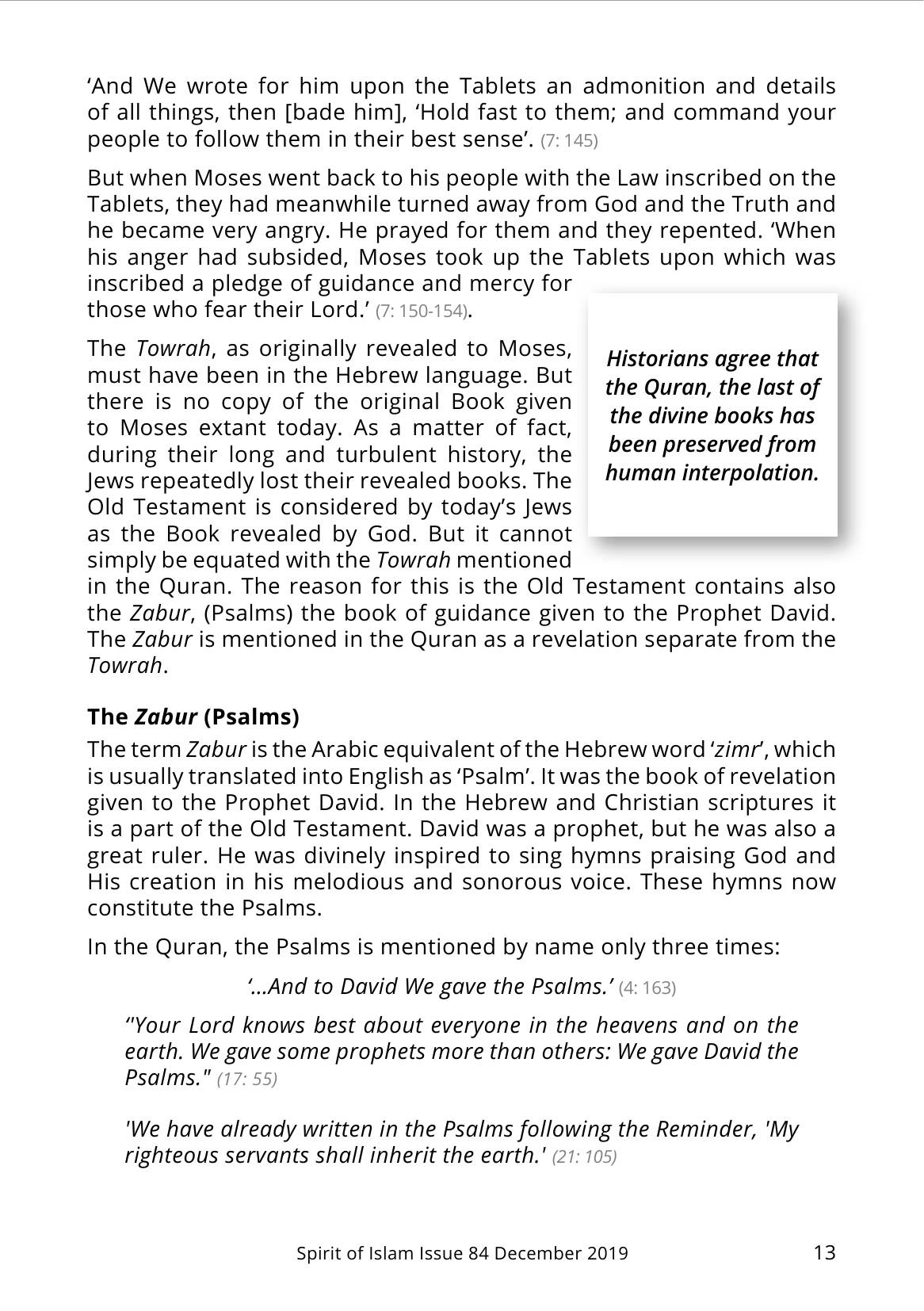 The printed page