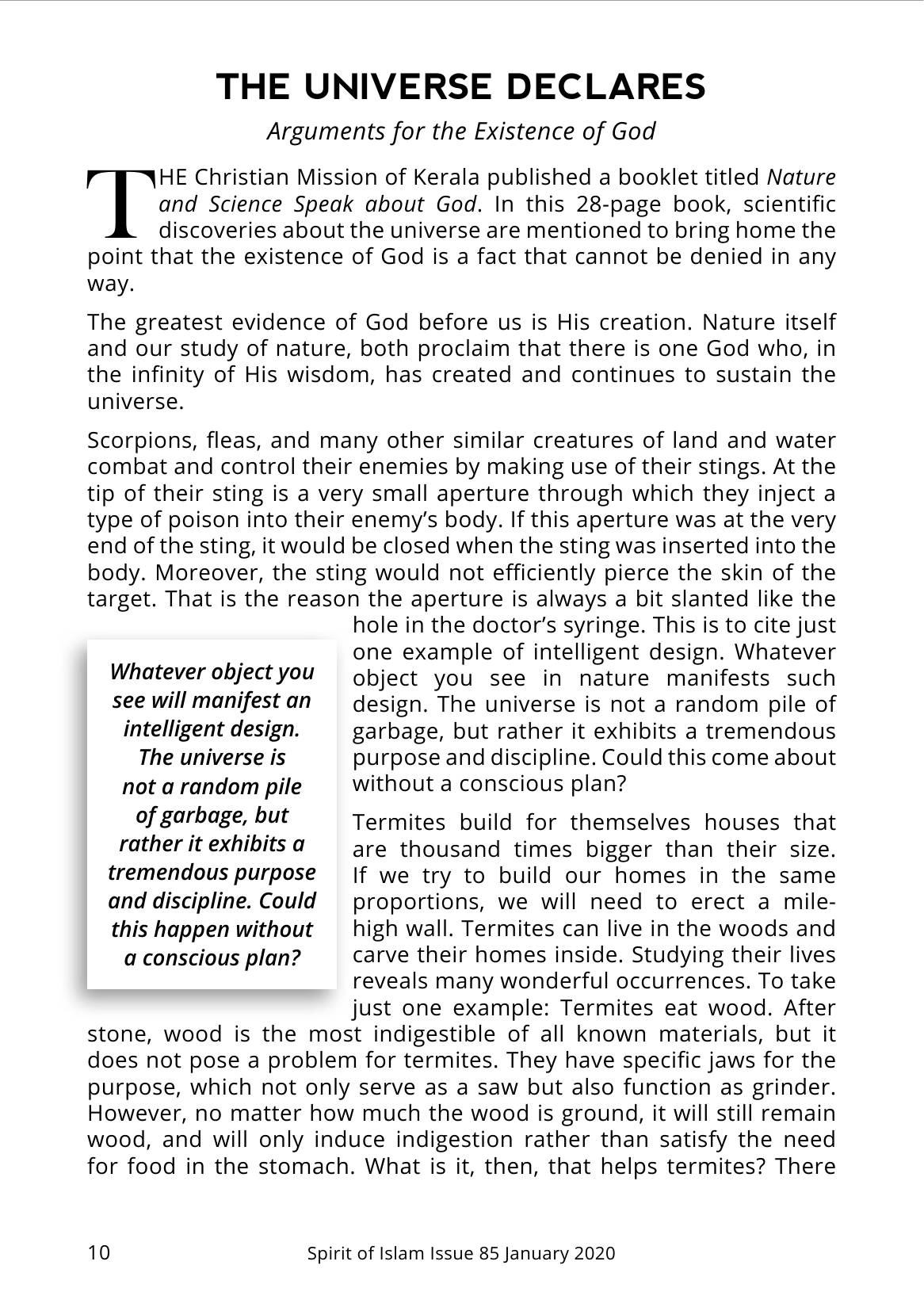 The printed page
