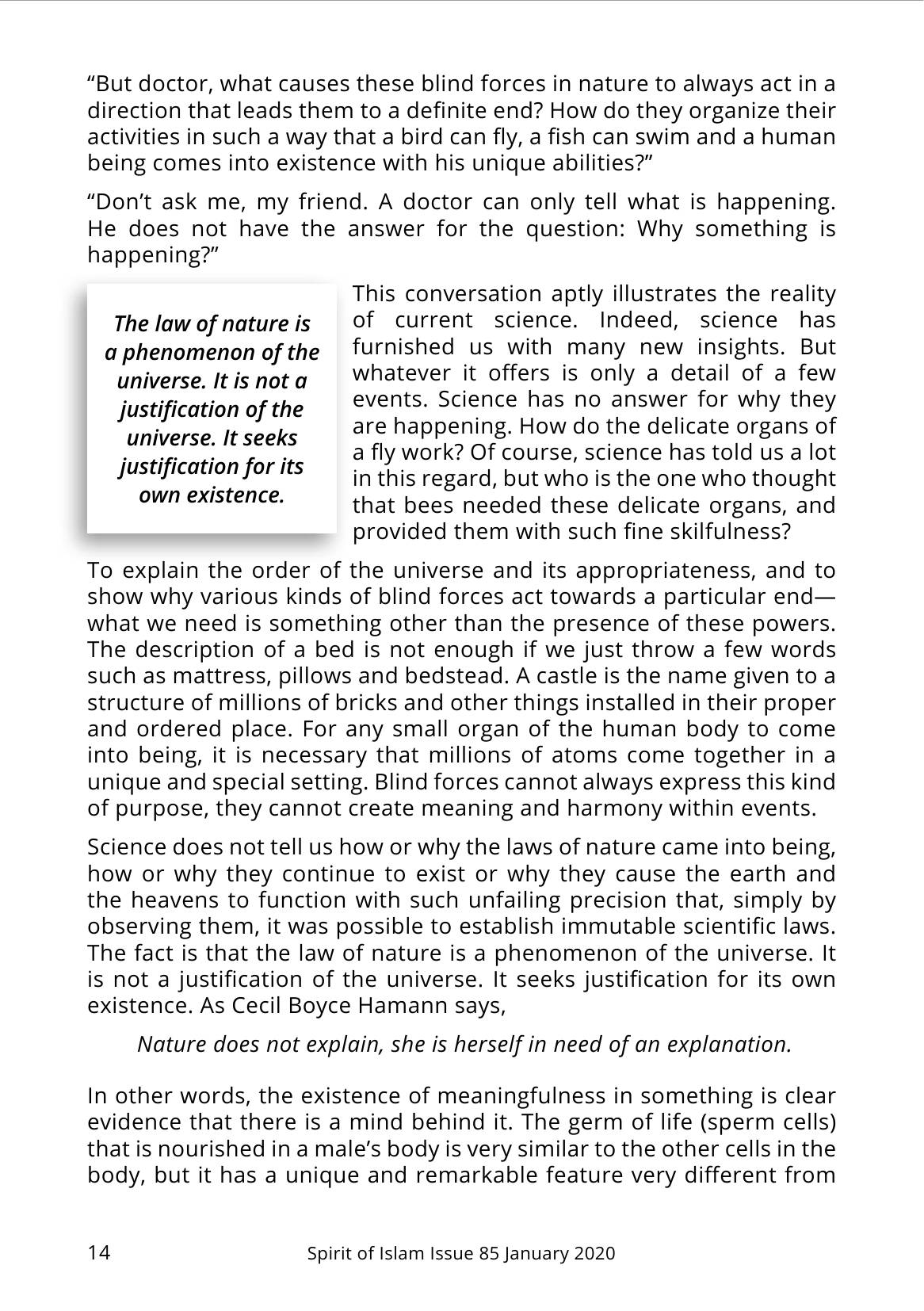 The printed page