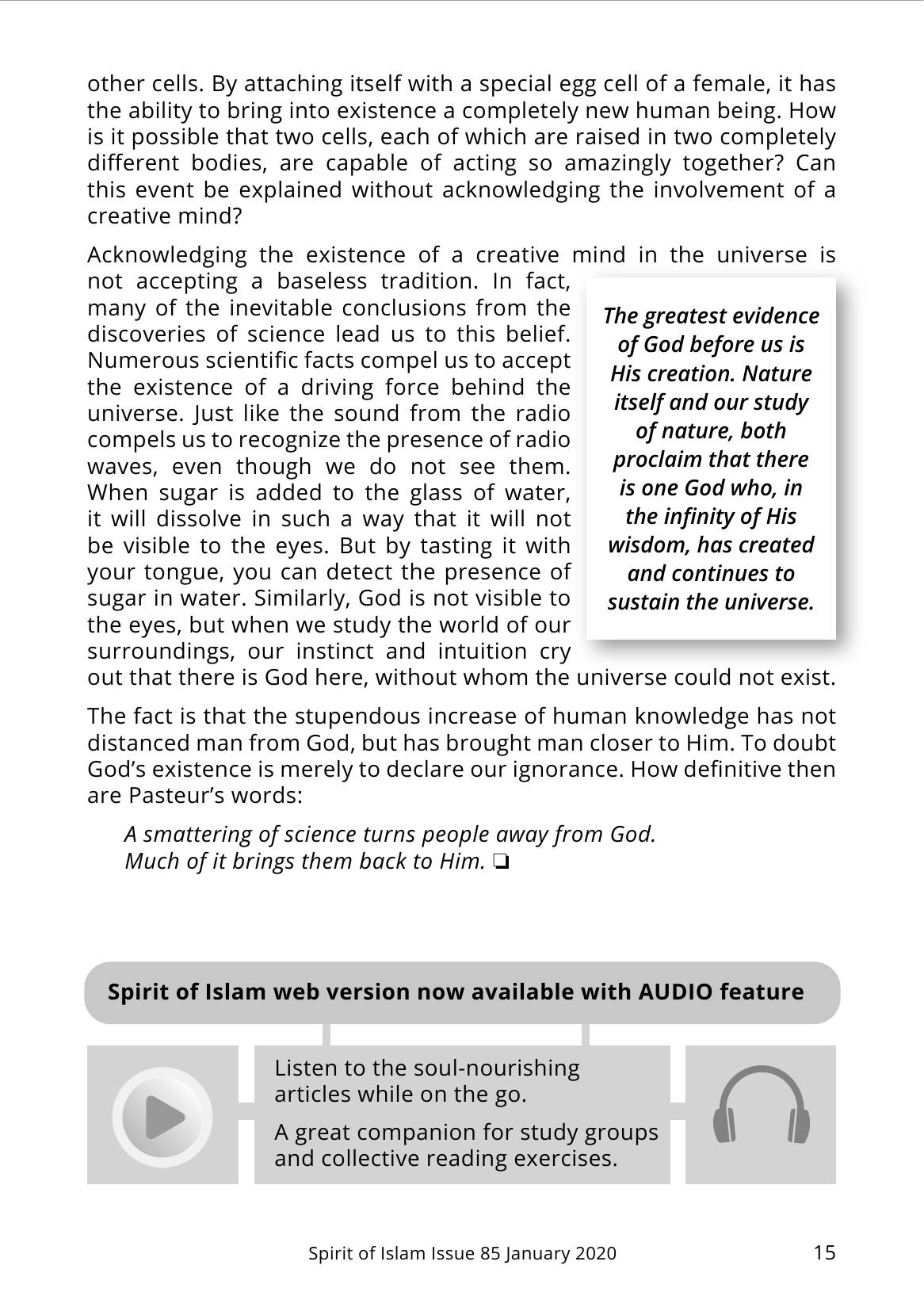 The printed page