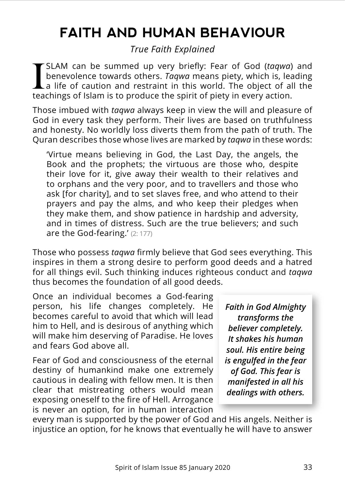 The printed page