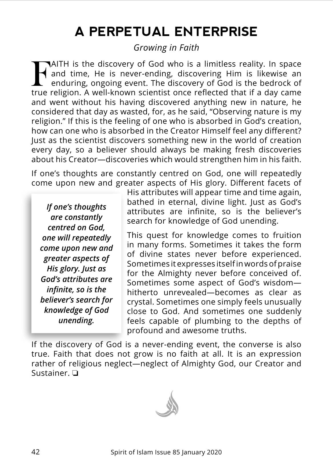 The printed page