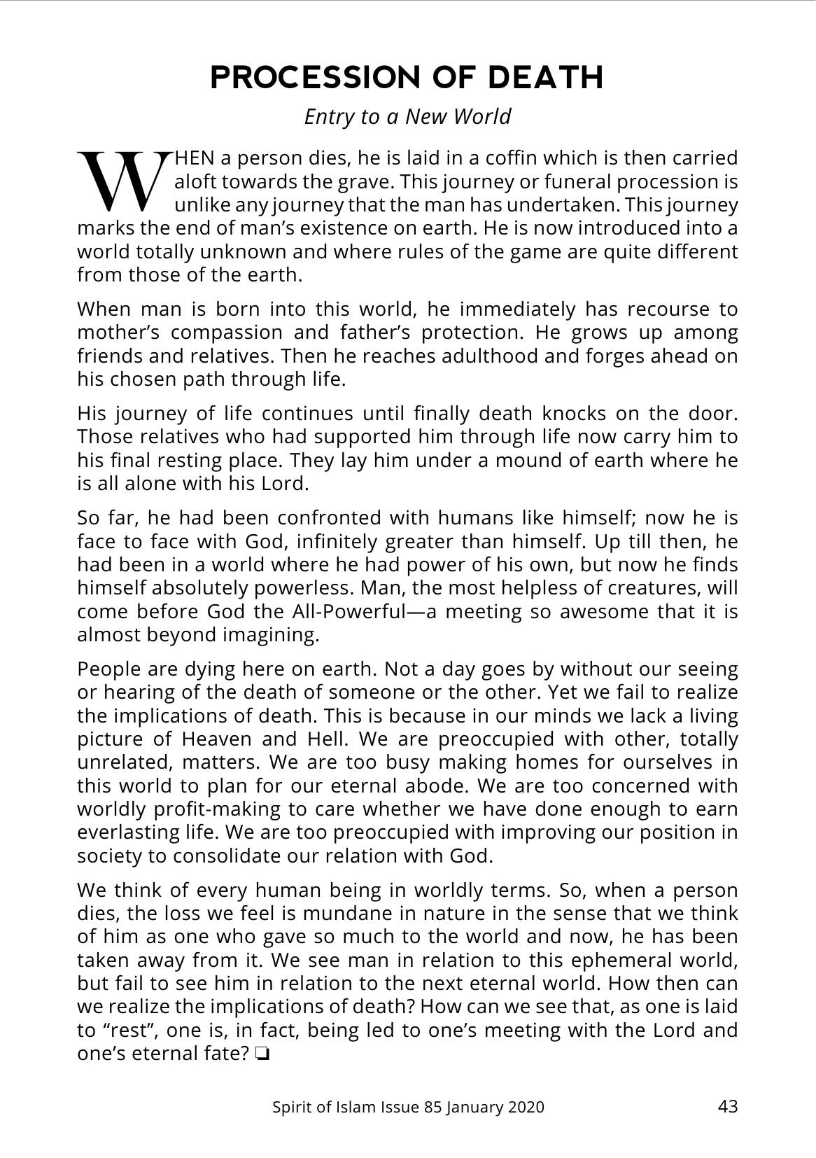 The printed page