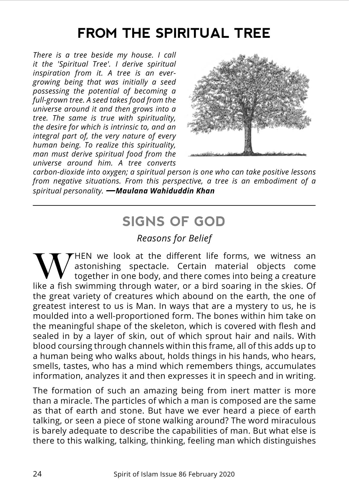 The printed page
