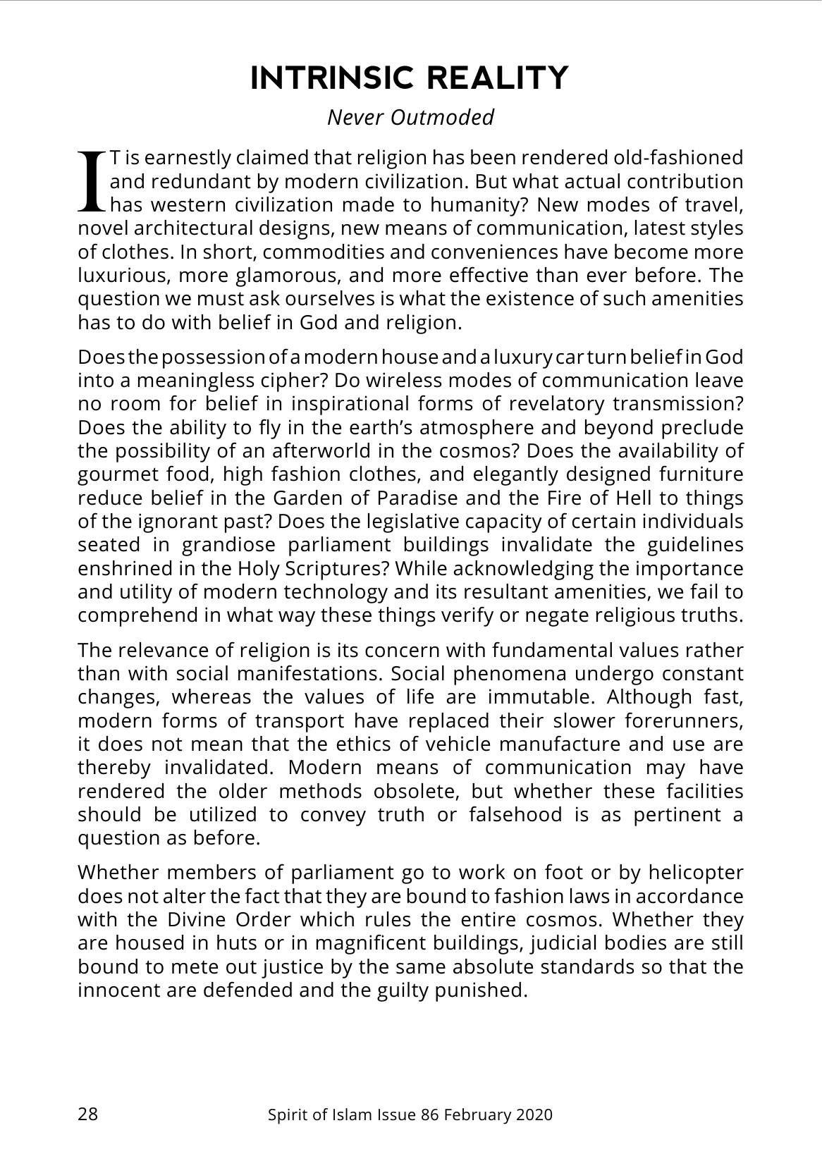 The printed page