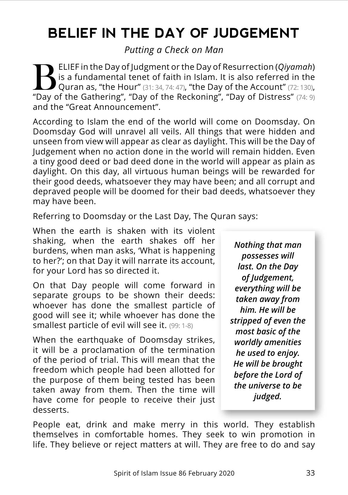 The printed page