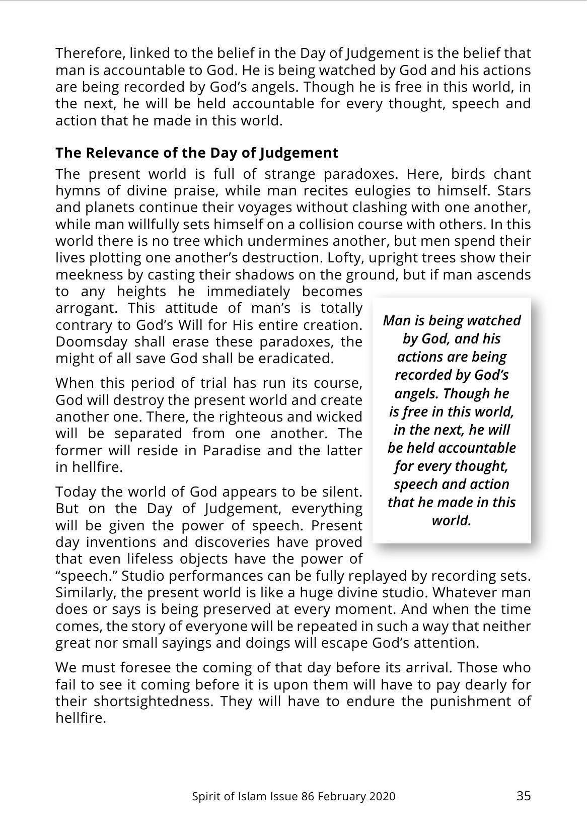 The printed page