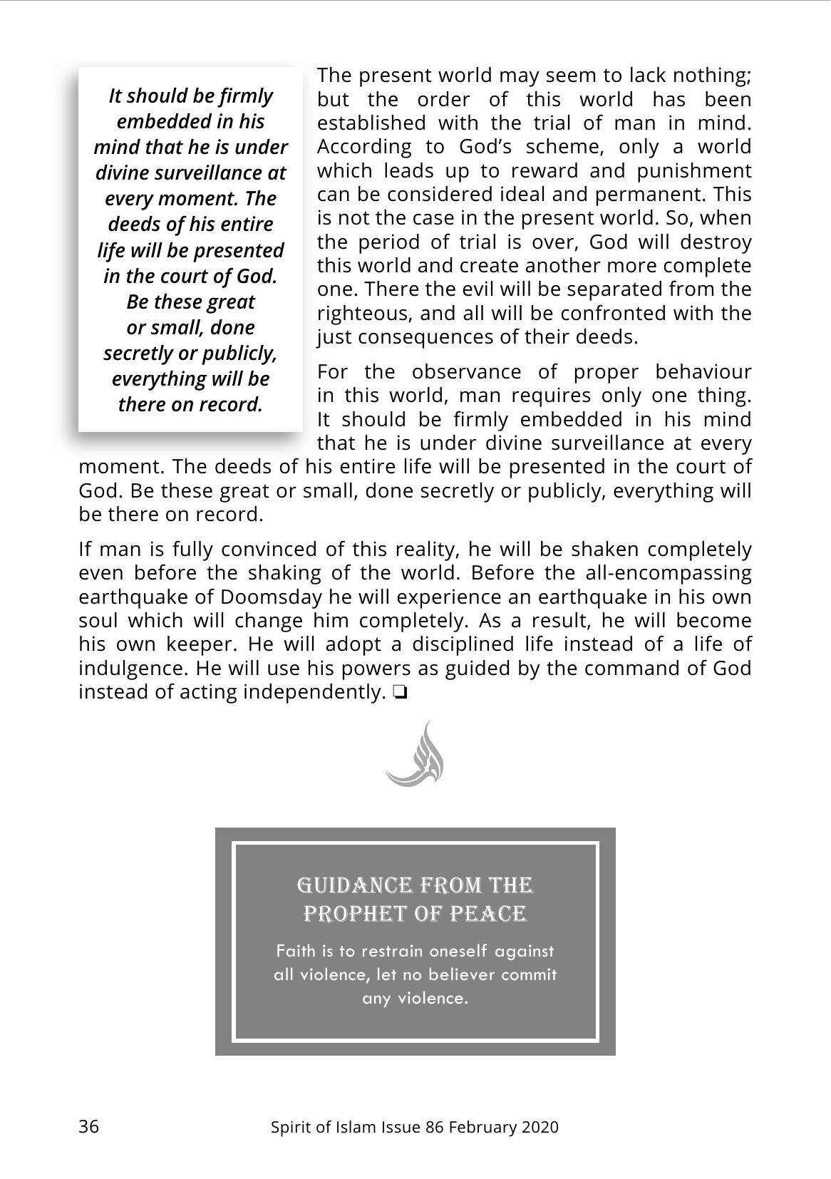 The printed page