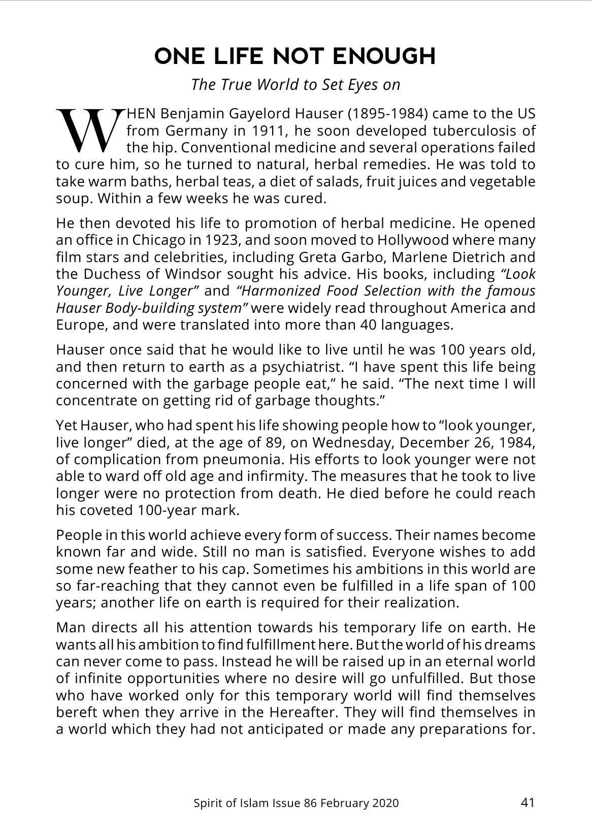 The printed page