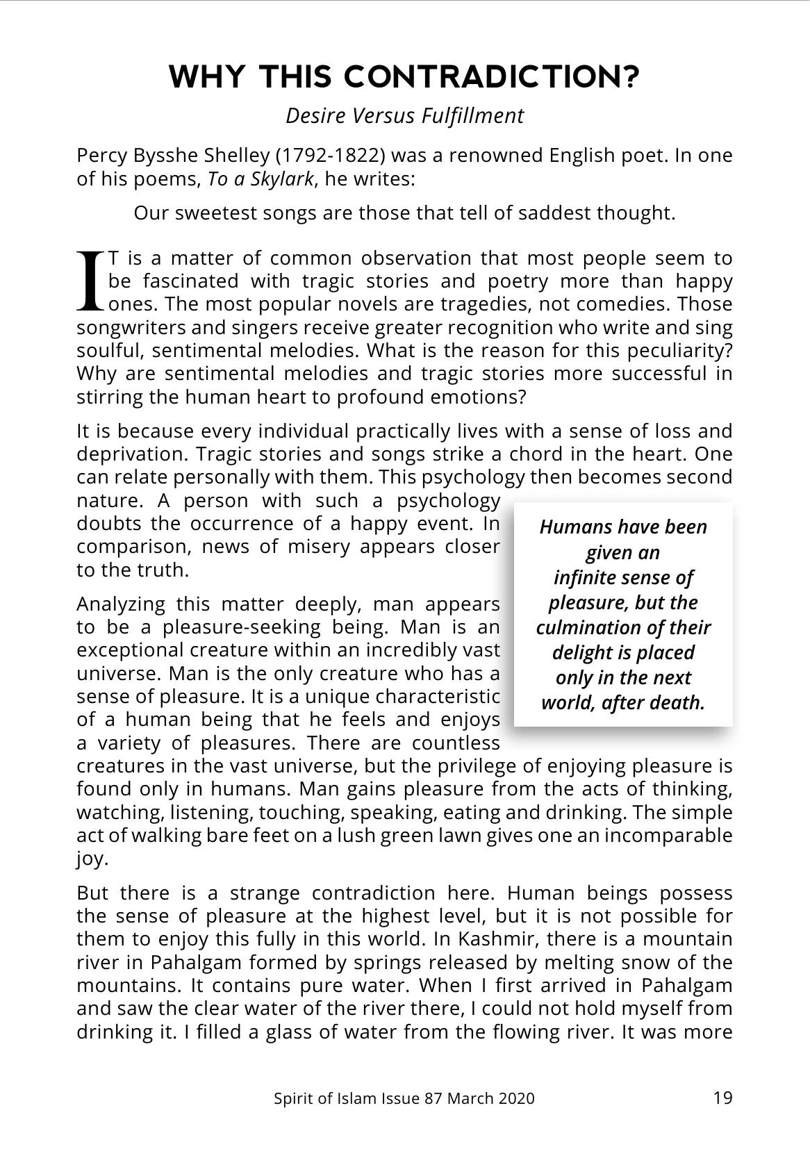 The printed page