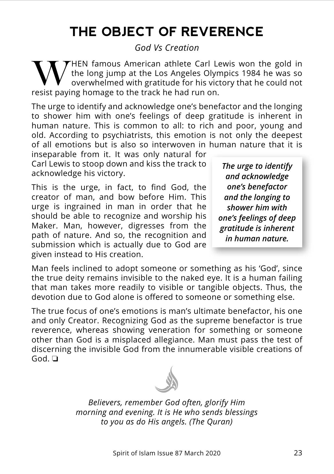 The printed page