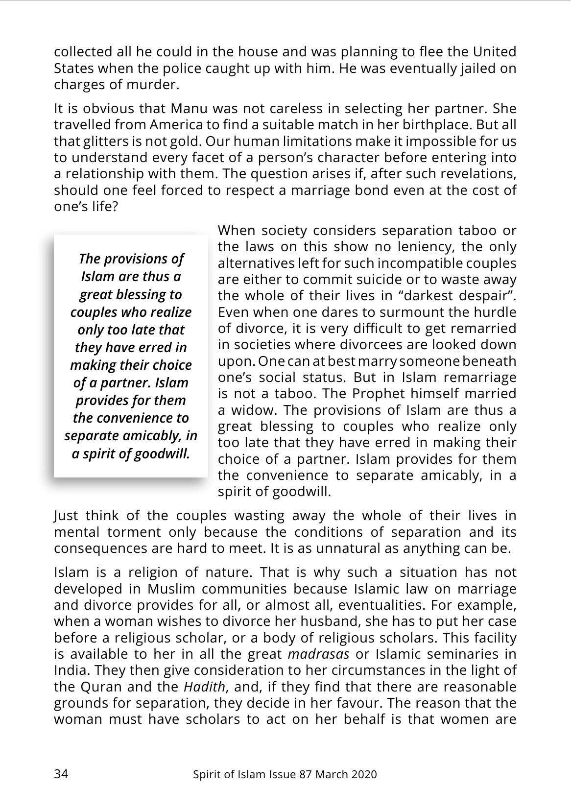 The printed page
