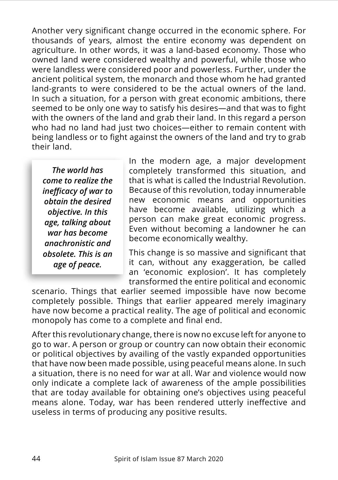 The printed page