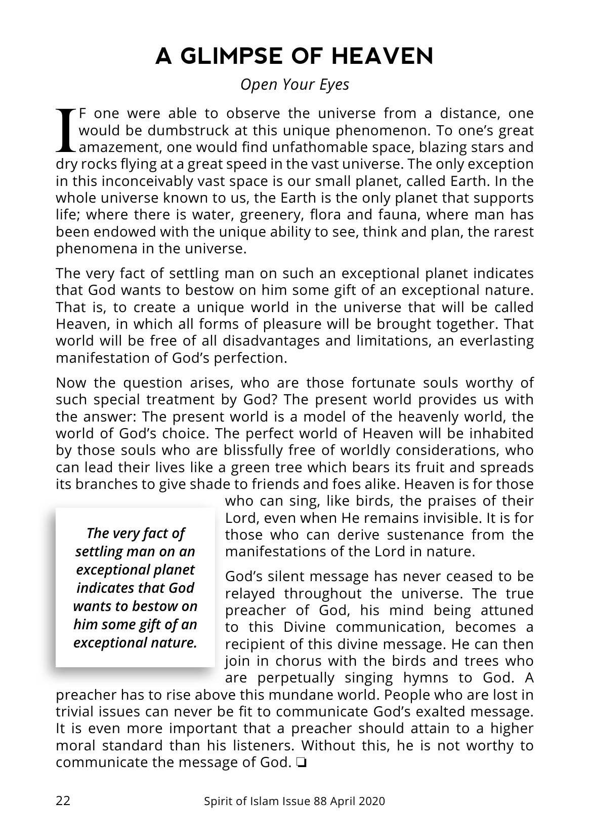 The printed page