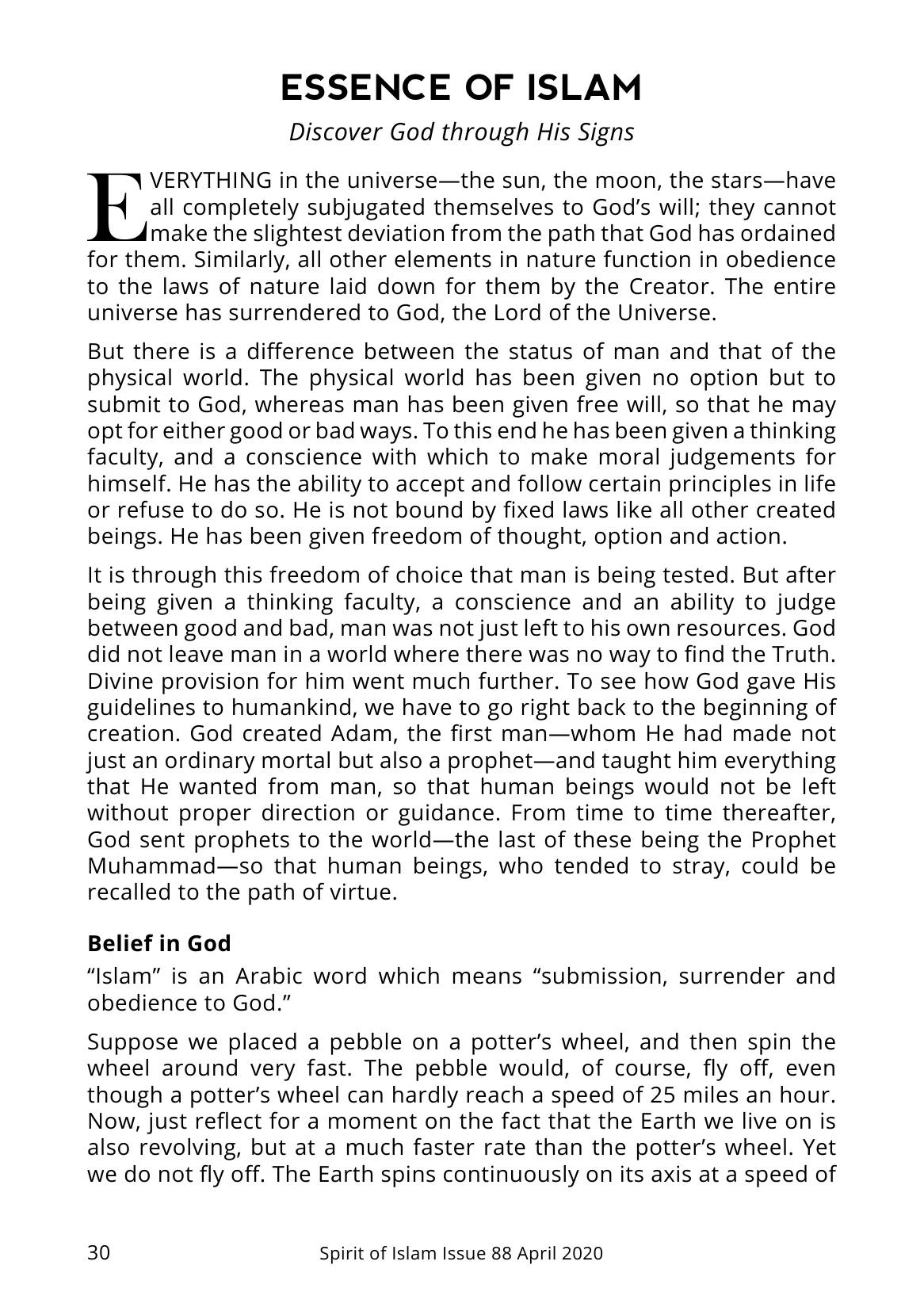 The printed page