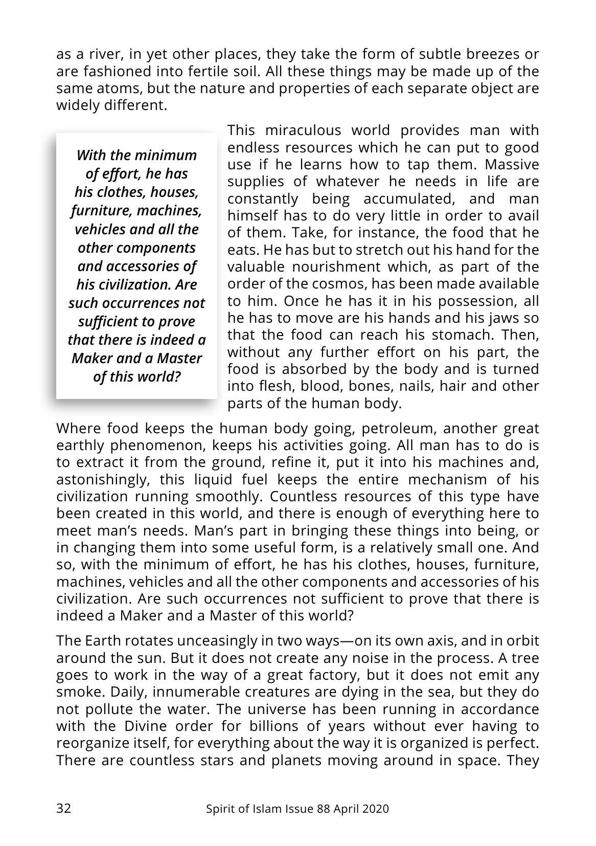 The printed page