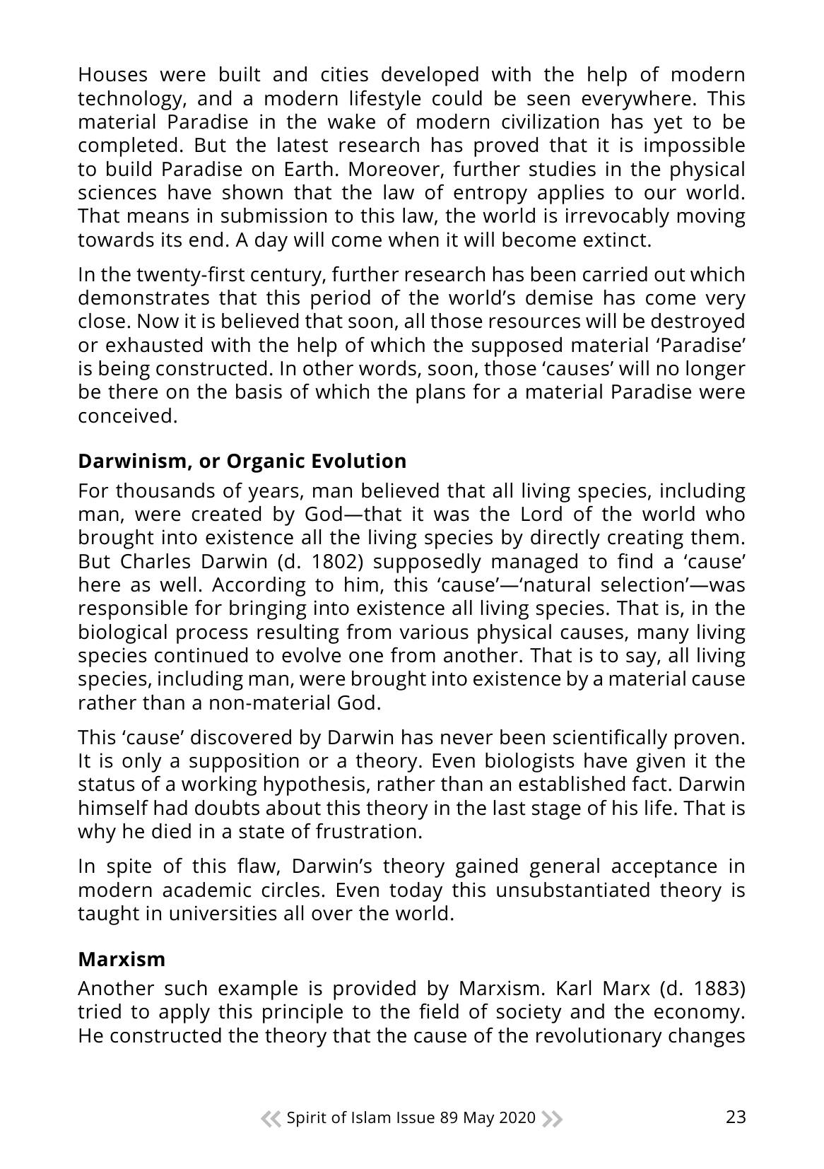 The printed page