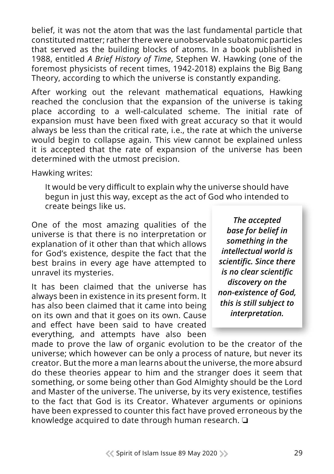 The printed page