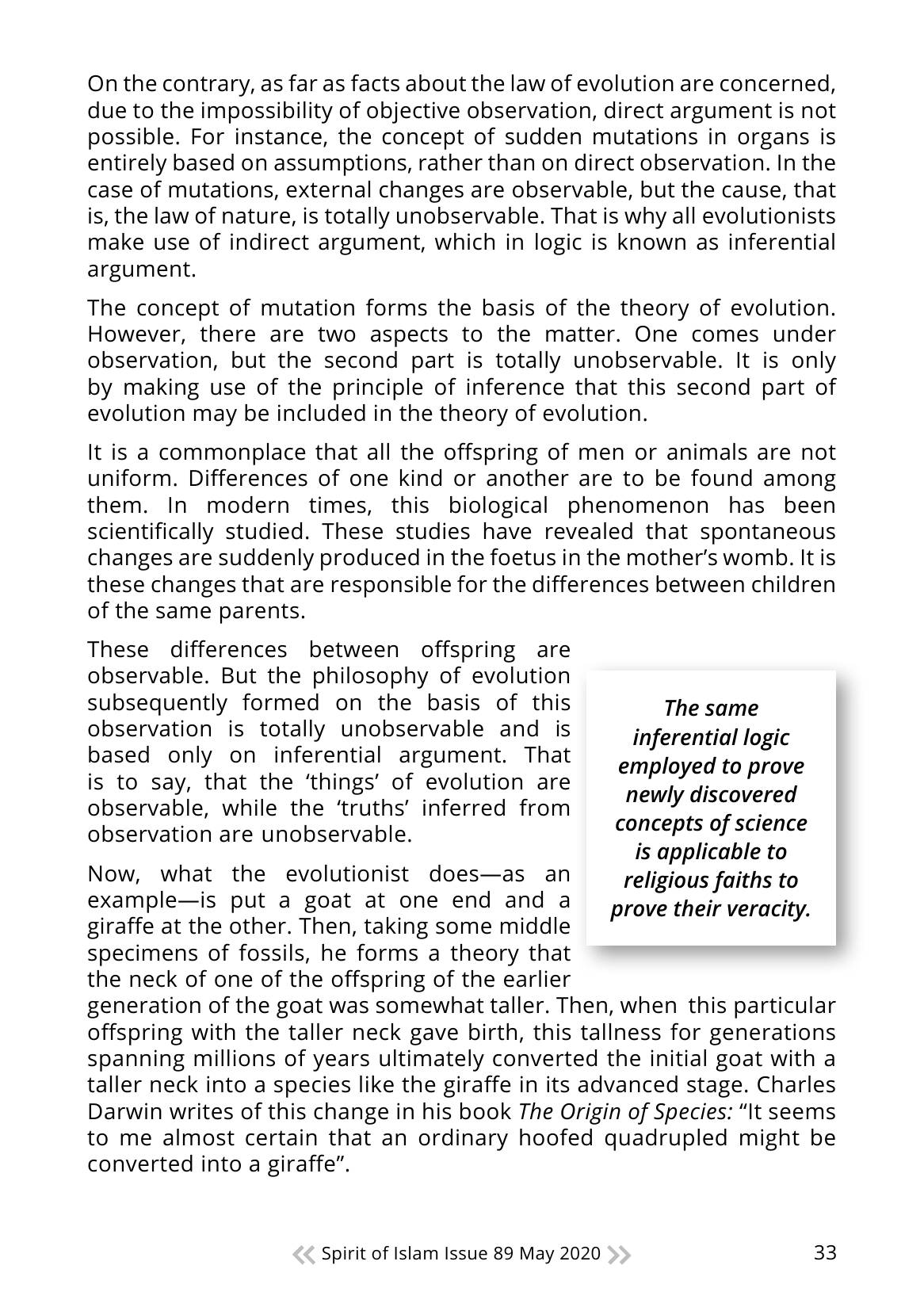 The printed page