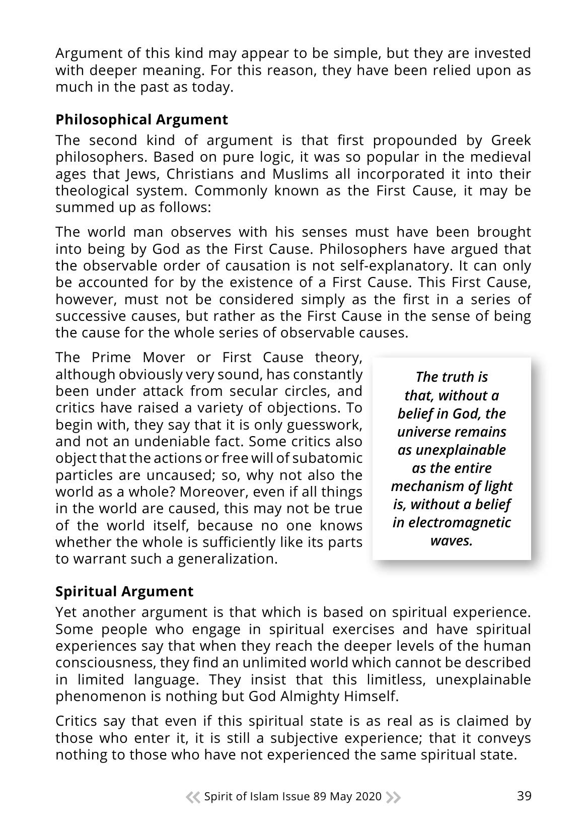 The printed page