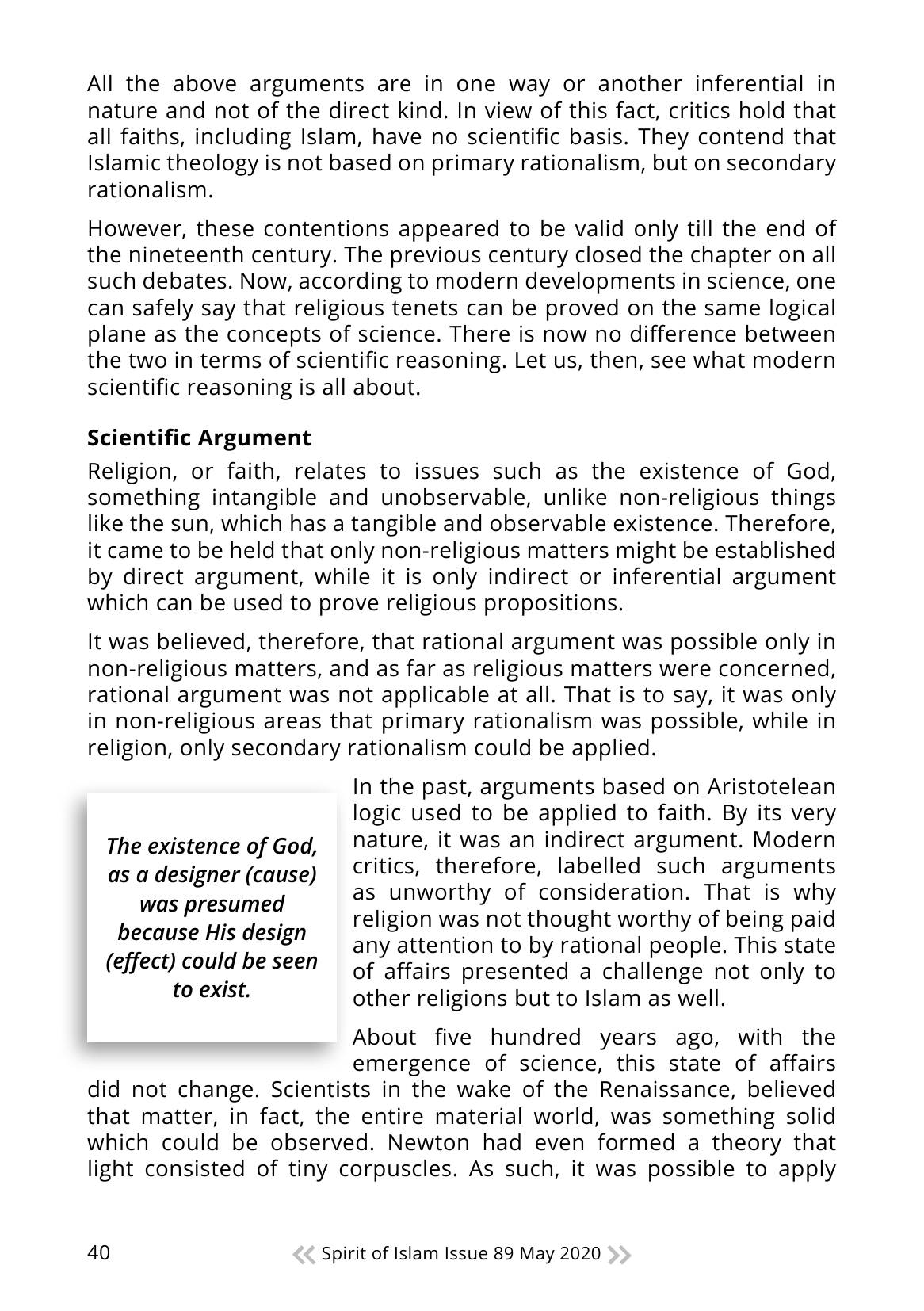 The printed page