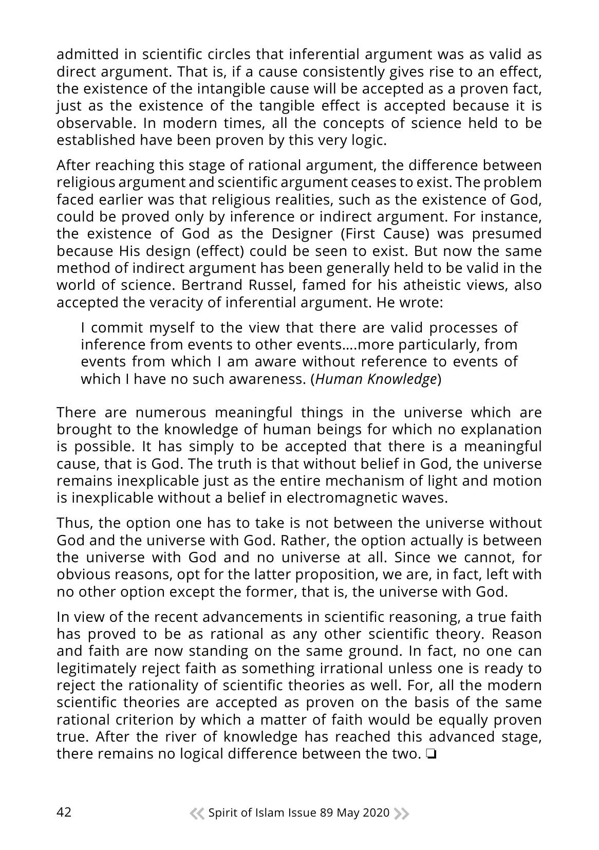 The printed page