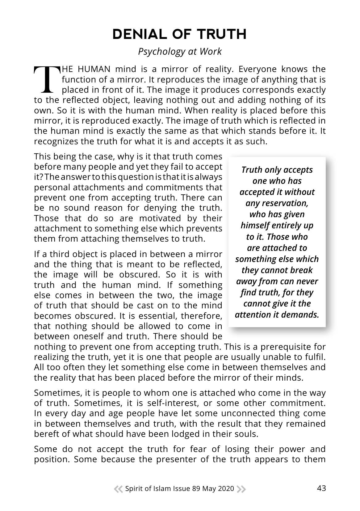 The printed page