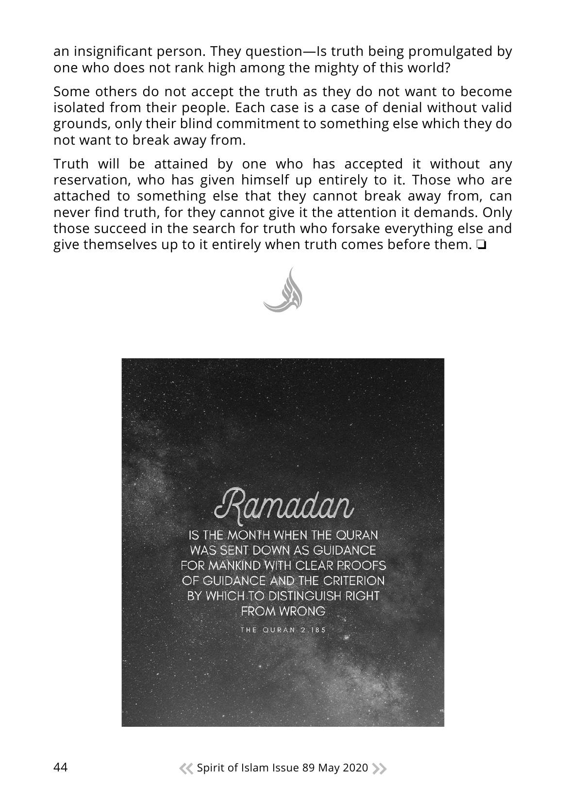 The printed page
