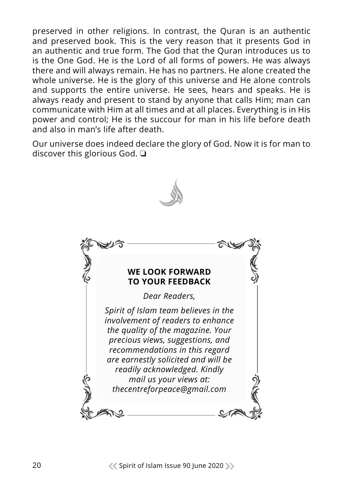 The printed page